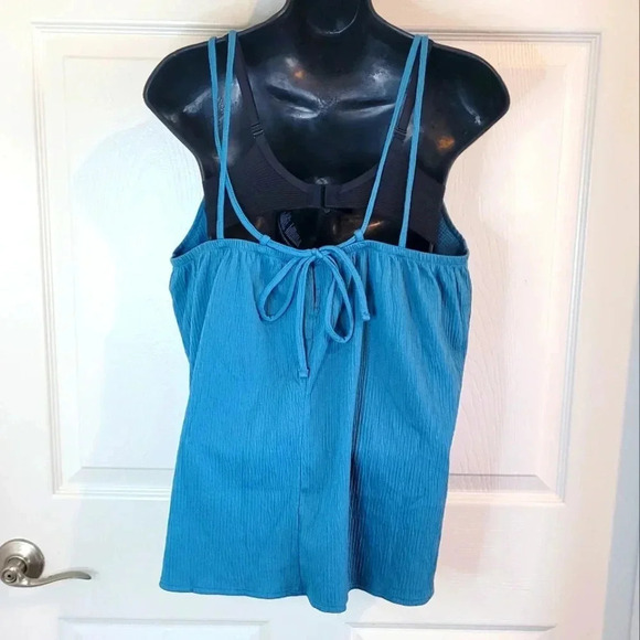 OLD NAVY Strappy Tie-Back Tank Top. New Size Large - Picture 3 of 10